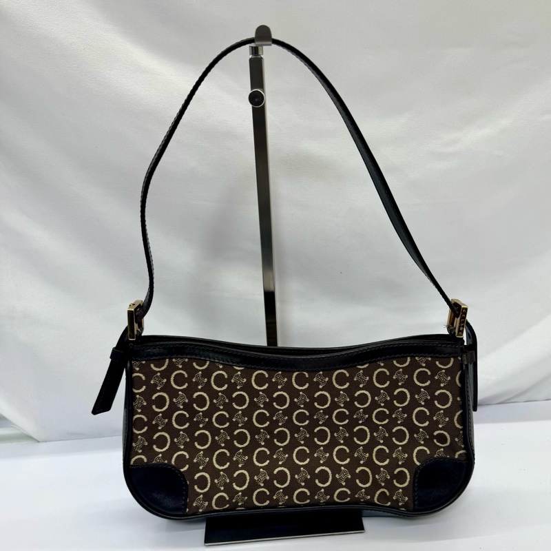 CELINE 思琳 復古老花腋下包-2