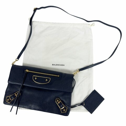 BALENCIAGA Metallic Edge City 2用 手包 斜揹袋