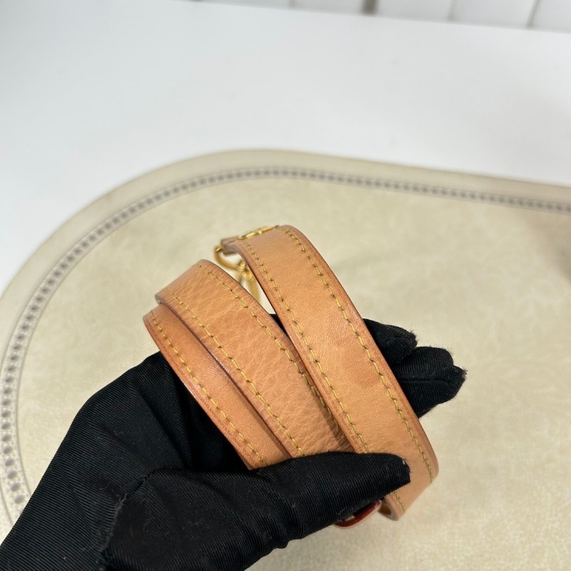 Lv/路易威登  芯片款 Dauphine達芙妮 限量款 單肩斜挎包 粉色編織 漆皮拼牛皮 內裡新款銅牌-15