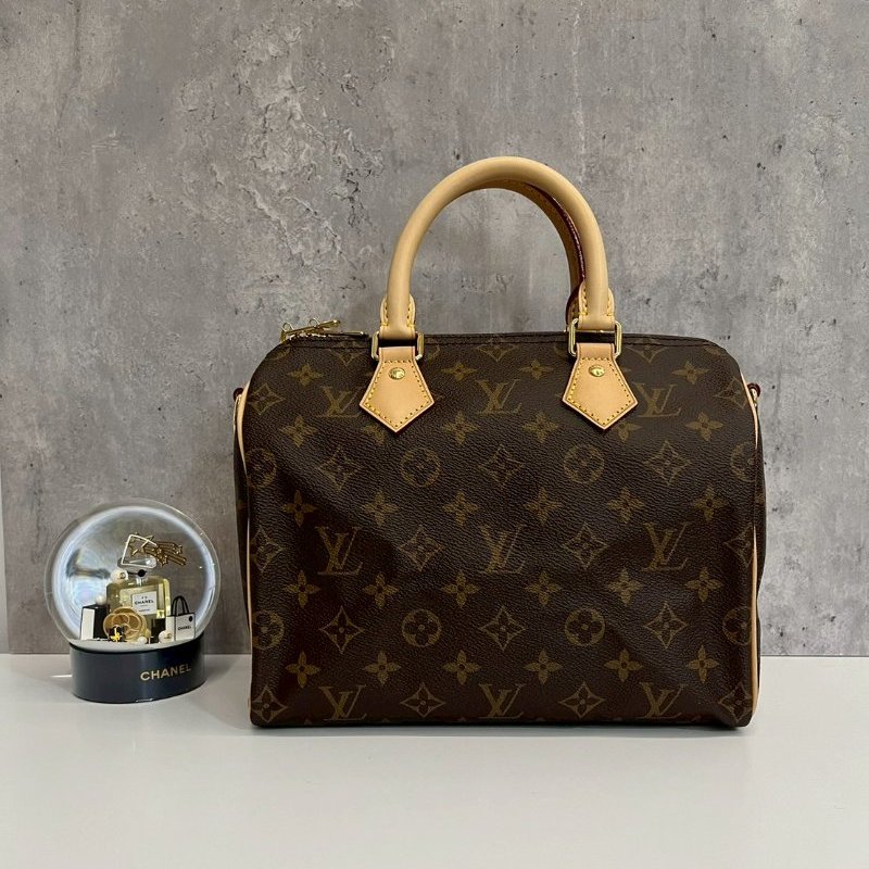 Louis Vuitton speed25  晶片款 全配 全新閒置 台灣購證-1