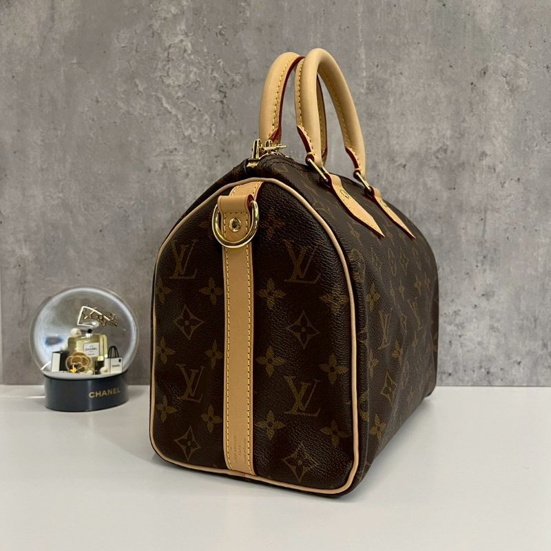 Louis Vuitton speed25  晶片款 全配 全新閒置 台灣購證-2