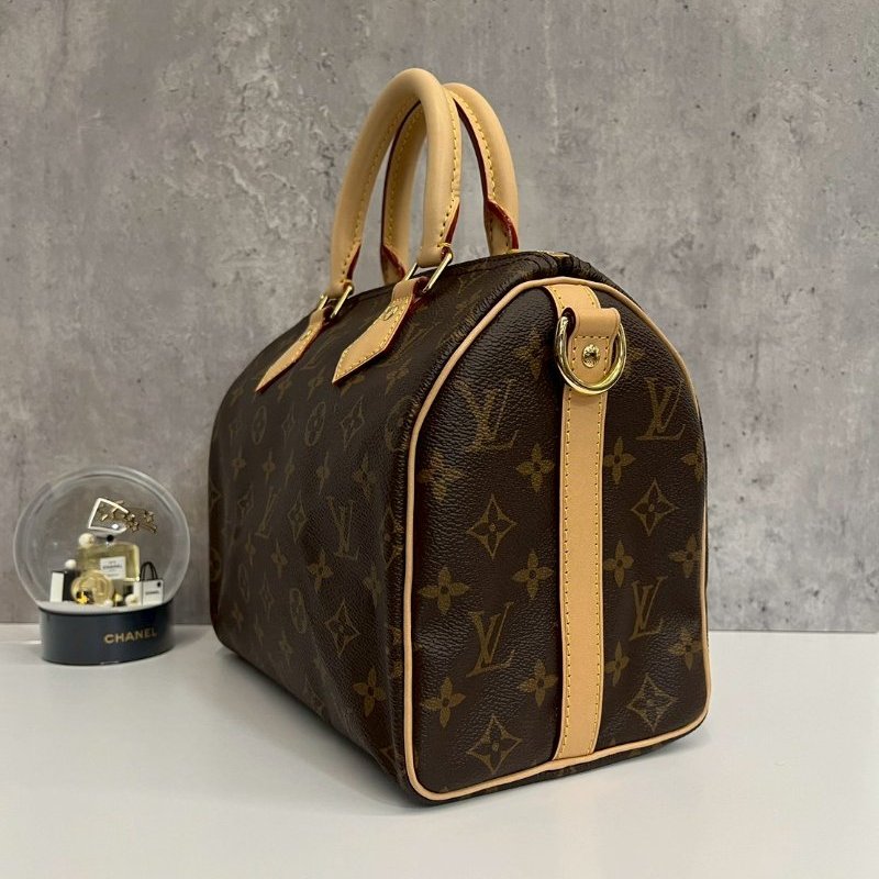 Louis Vuitton speed25  晶片款 全配 全新閒置 台灣購證-3