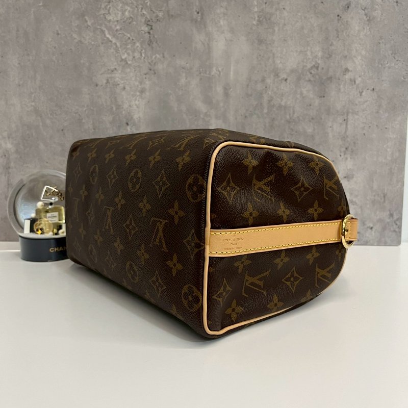 Louis Vuitton speed25  晶片款 全配 全新閒置 台灣購證-5