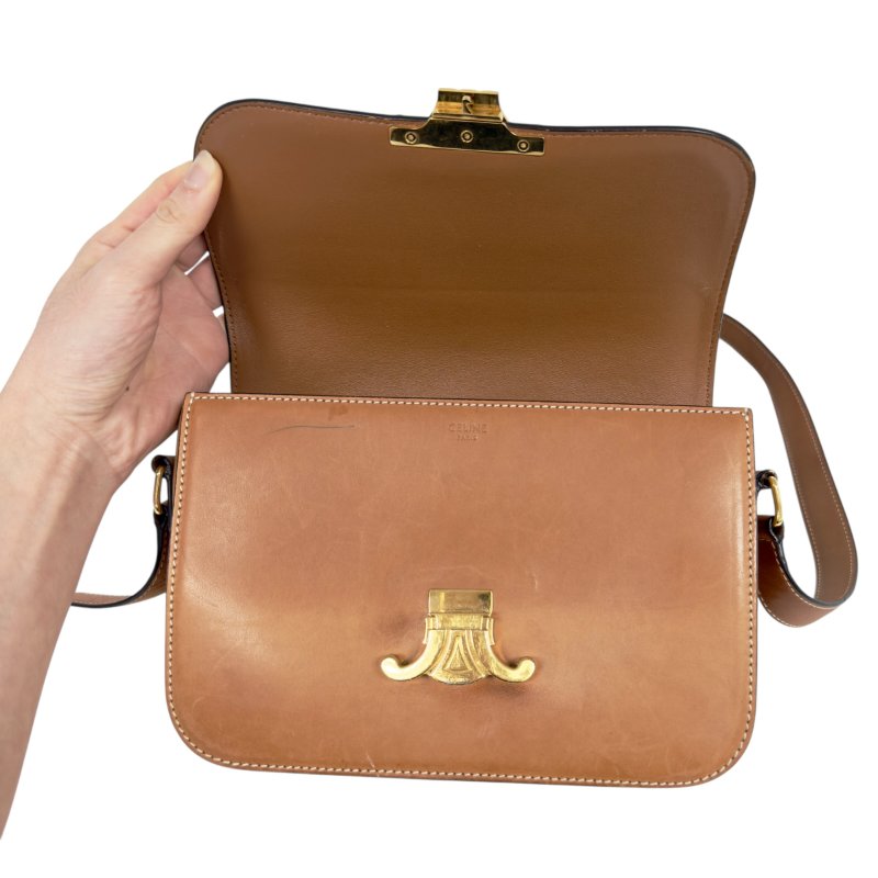 CELINE Triomphe 凱旋門 斜揹袋-18