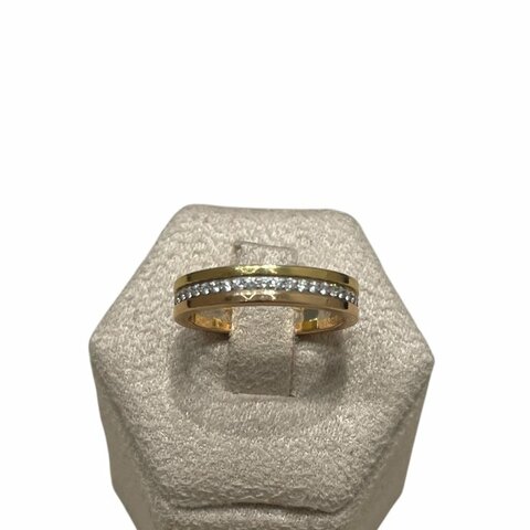 CARTIER 卡地亞 VENDOME LOUIS 鑽石戒指 K18YG/PG/WG 45碼