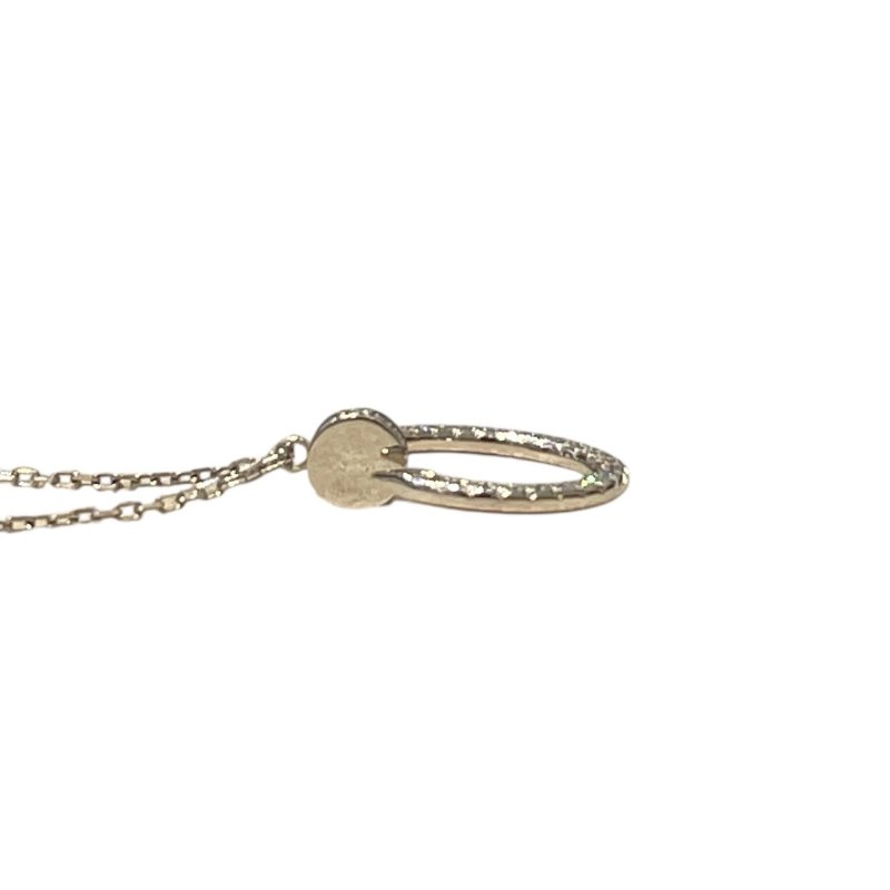 CARTIER JUSTE UN CLOU 滿鑽釘子項鍊 K18WG-4