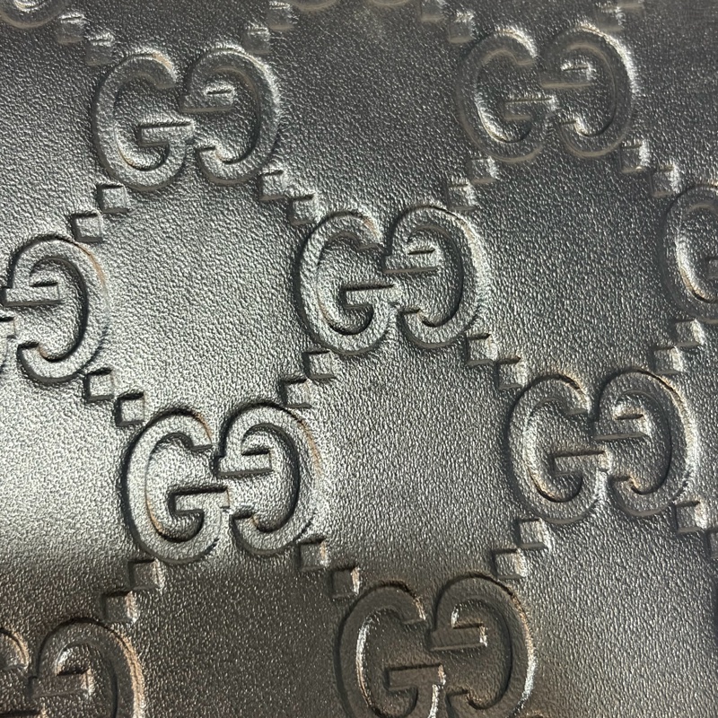 GUCCI 447906 深藍 全皮 拉鍊夾 零錢包 手機包 支票夾 護照夾 長夾-22