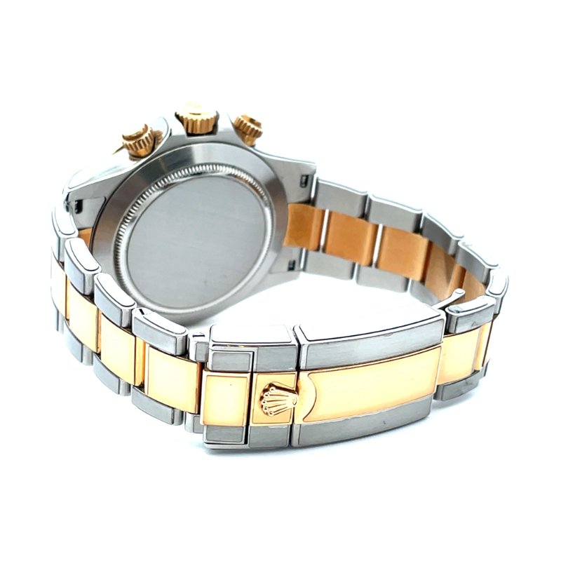 ＊奢華大道國際精品＊【W0653】ROLEX 勞力士116503Daytona 新款黑面半金40MM自動腕錶-3