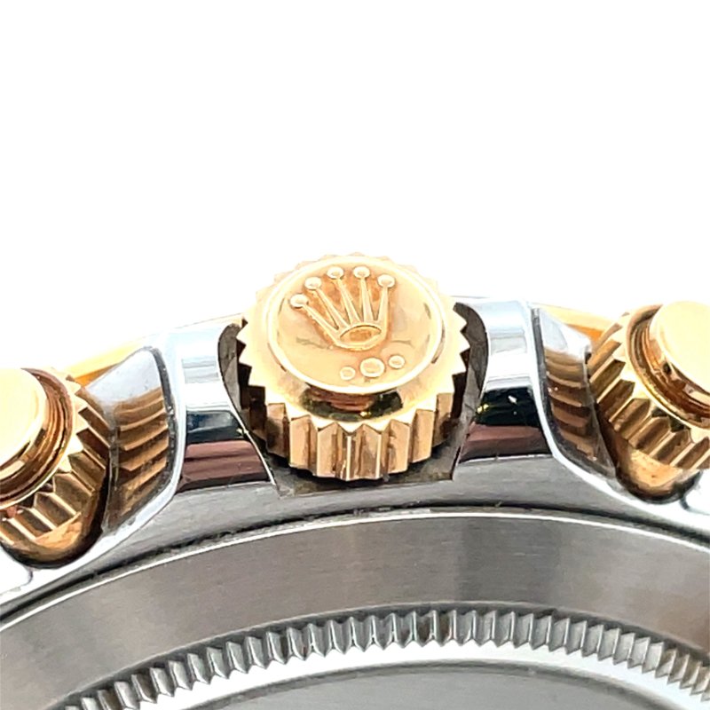 ＊奢華大道國際精品＊【W0653】ROLEX 勞力士116503Daytona 新款黑面半金40MM自動腕錶-4