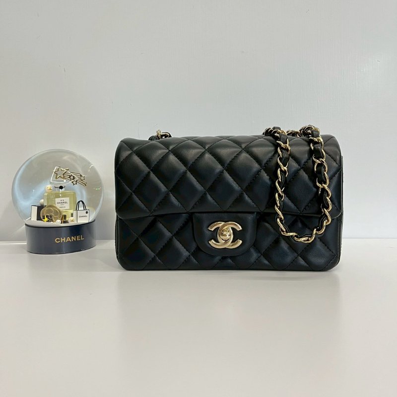 Chanel 黑金 晶片款 全配-0