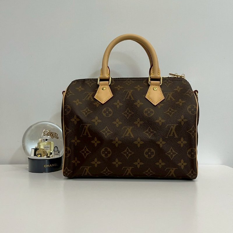 Louis Vuitton speed25  晶片款 全配 全新閒置 台灣購證-1