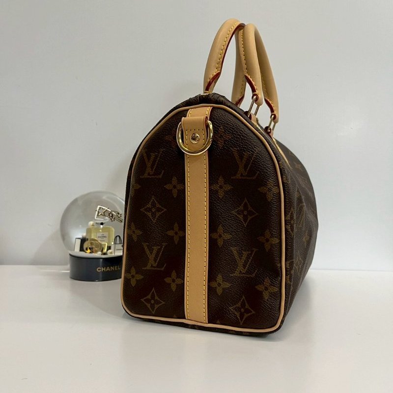Louis Vuitton speed25  晶片款 全配 全新閒置 台灣購證-2