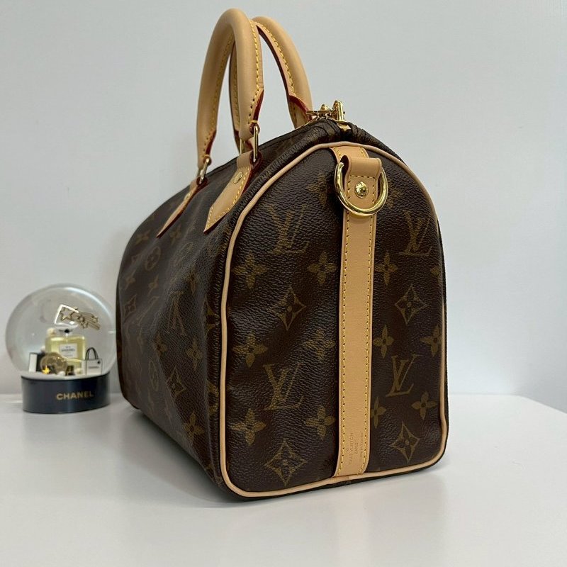 Louis Vuitton speed25  晶片款 全配 全新閒置 台灣購證-3