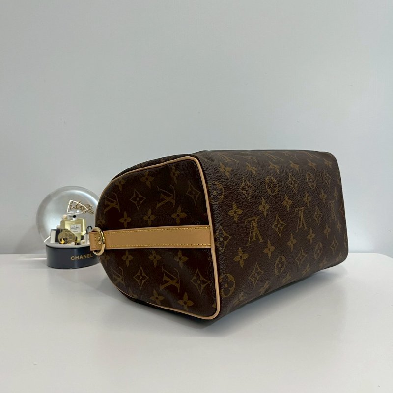 Louis Vuitton speed25  晶片款 全配 全新閒置 台灣購證-5