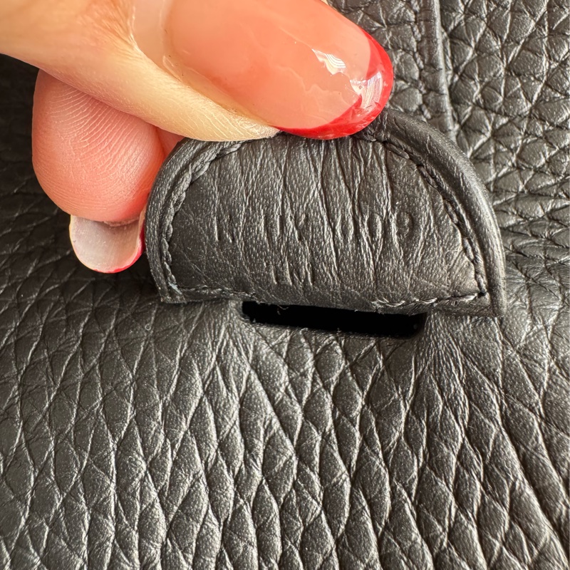 Hermes黑色銀釦eyelyne29 男女背都超好看-17