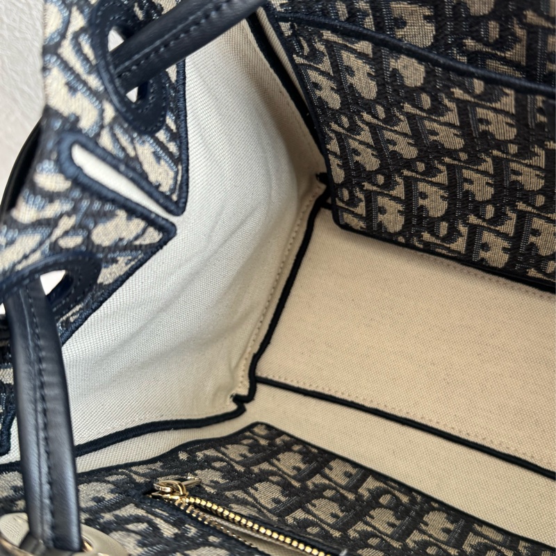 Dior藍緹花蝴蝶結雙肩包🎀 水水必買-16