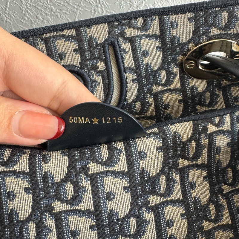 Dior藍緹花蝴蝶結雙肩包🎀 水水必買-24