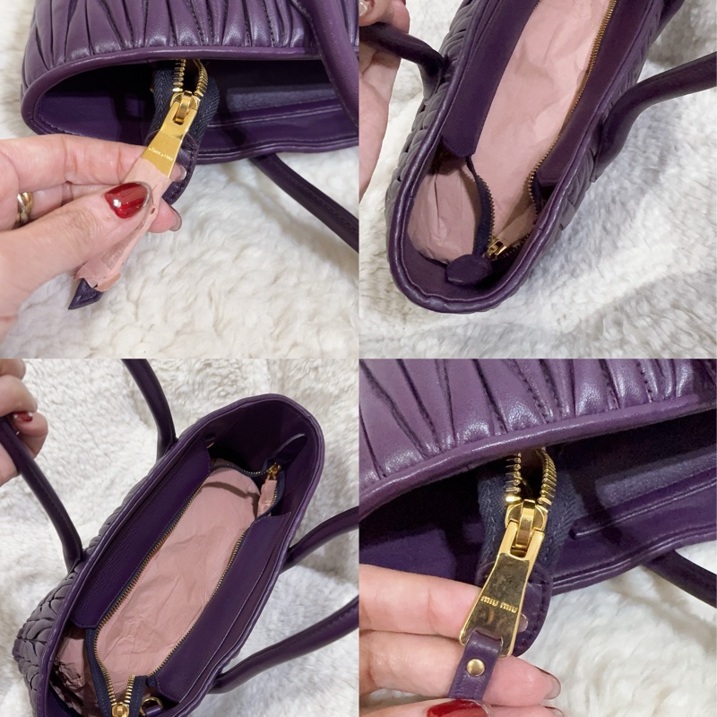 全新未使用MIU MIU 手提肩背包-1