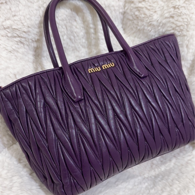 全新未使用MIU MIU 手提肩背包-14