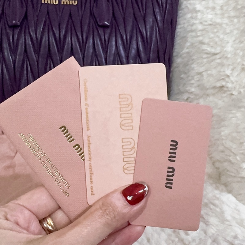 全新未使用MIU MIU 手提肩背包-48