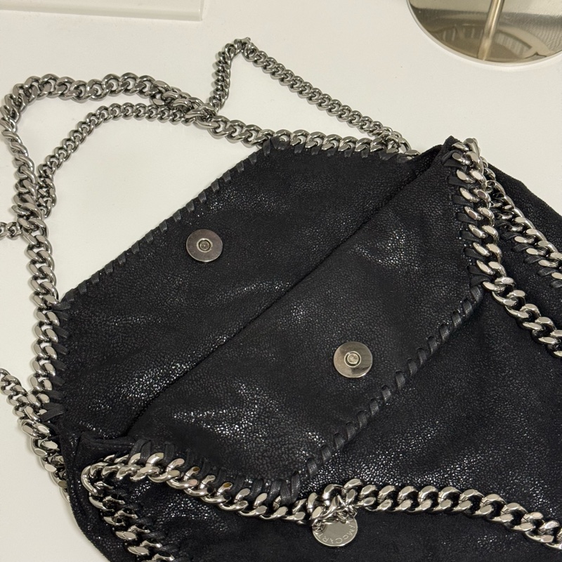 Stella McCartney FALABELLA粒面環保皮革摺疊托特包-3