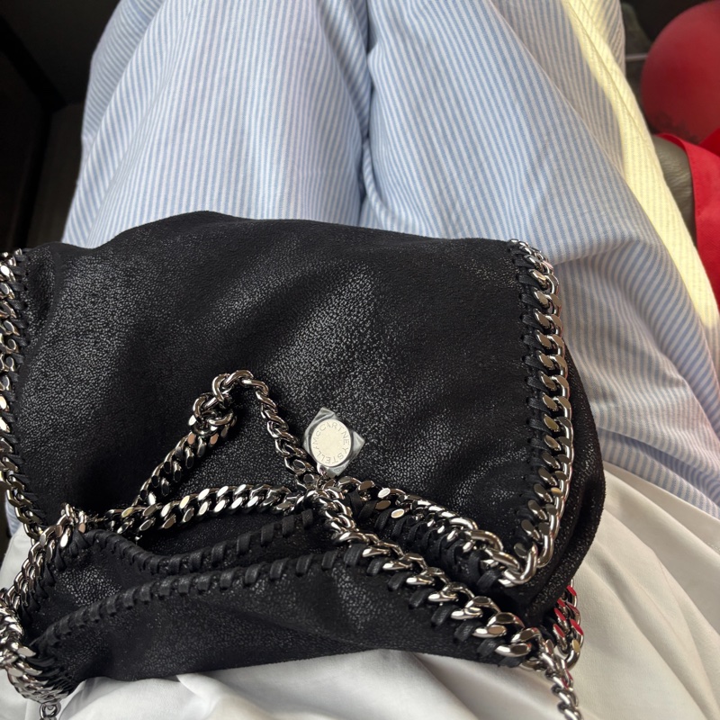 Stella McCartney FALABELLA粒面環保皮革摺疊托特包-6