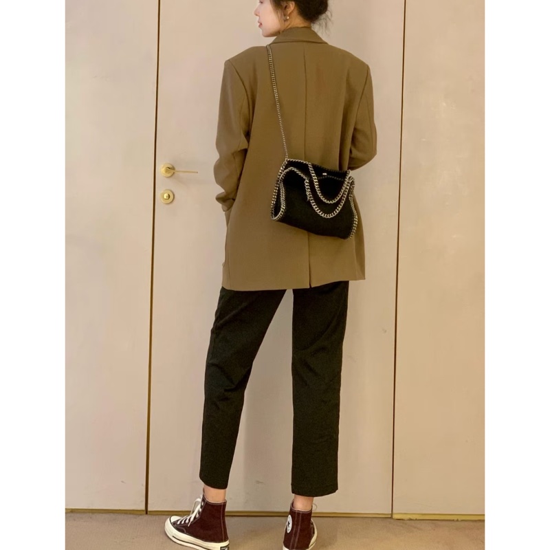 Stella McCartney FALABELLA粒面環保皮革摺疊托特包-7