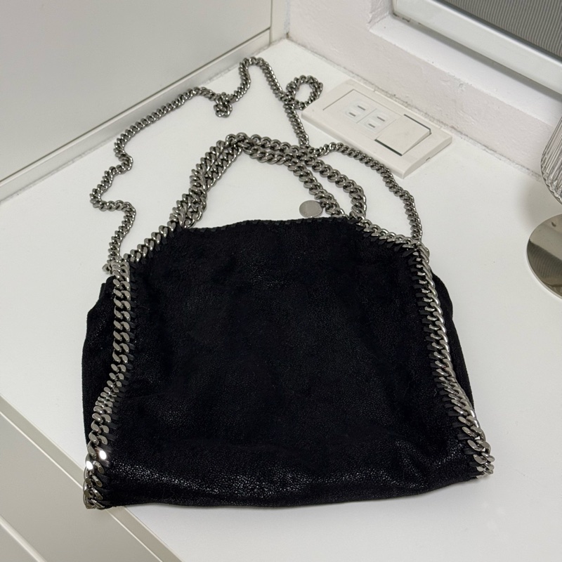 Stella McCartney FALABELLA粒面環保皮革摺疊托特包-8