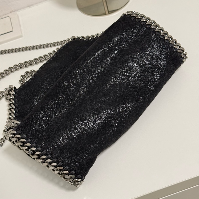 Stella McCartney FALABELLA粒面環保皮革摺疊托特包-10