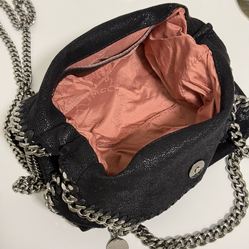 Stella McCartney FALABELLA粒面環保皮革摺疊托特包-11