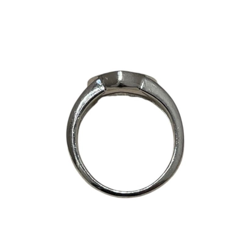 CHOPARD 蕭邦 HAPPY DIAMOND 心型鑽石戒指 K18WG 53碼-5