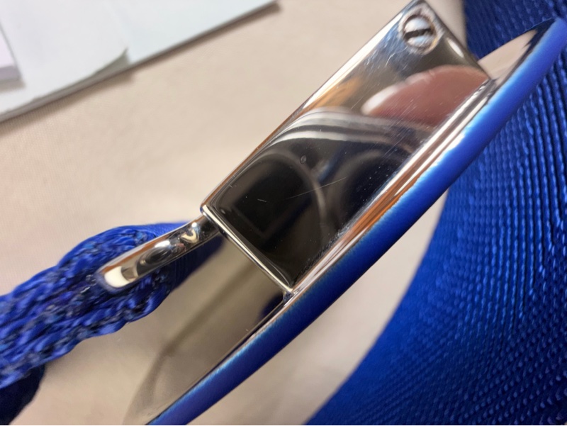 🎁全新盒裝 閒置未使用 2025新款 Burberry 巴寶莉 騎士藍戰馬皮帶/腰帶（原價14900）-5