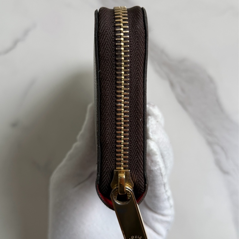 LV 老花長夾 紅色-2