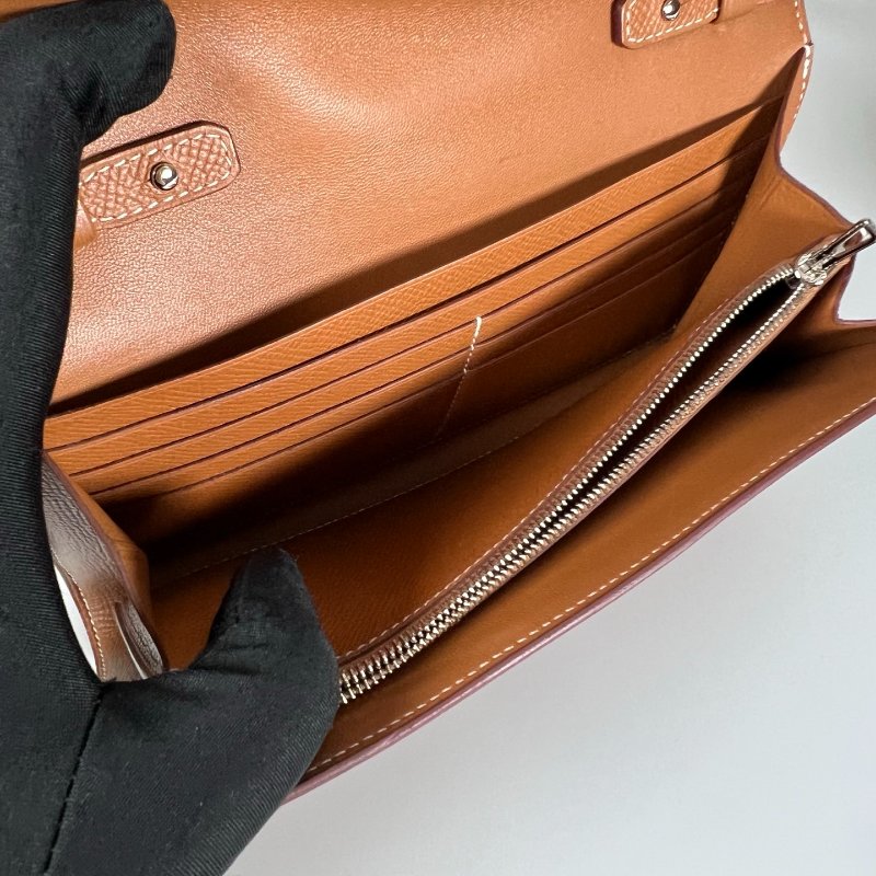 HERMES Y刻 金棕CONSTANCE TO GO 肩背包-7