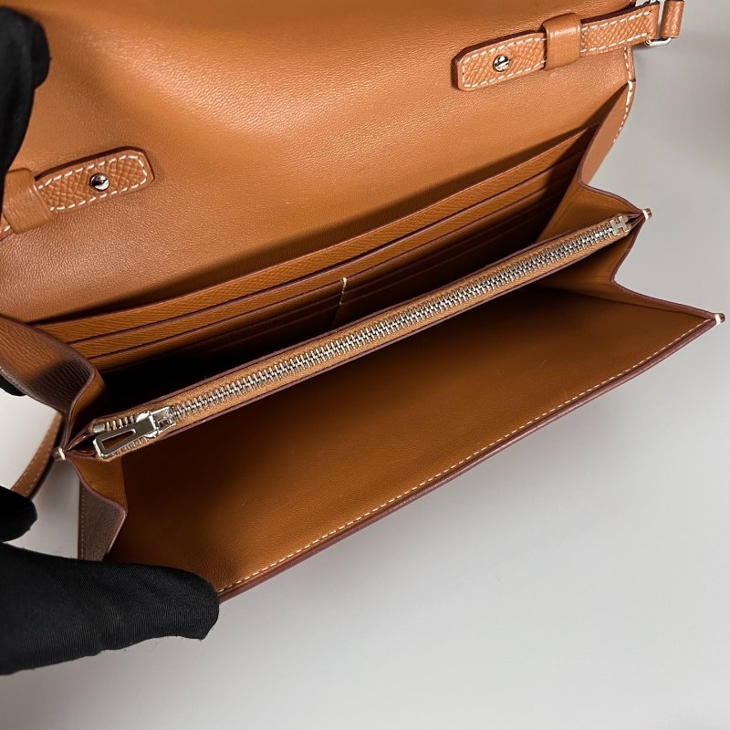 HERMES Y刻 金棕CONSTANCE TO GO 肩背包-8