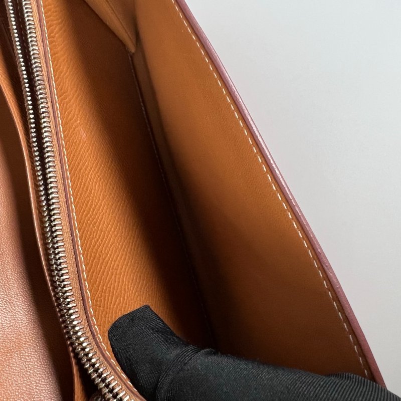 HERMES Y刻 金棕CONSTANCE TO GO 肩背包-9