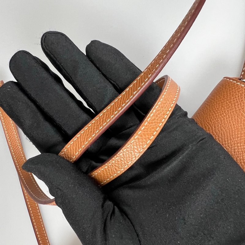 HERMES Y刻 金棕CONSTANCE TO GO 肩背包-11