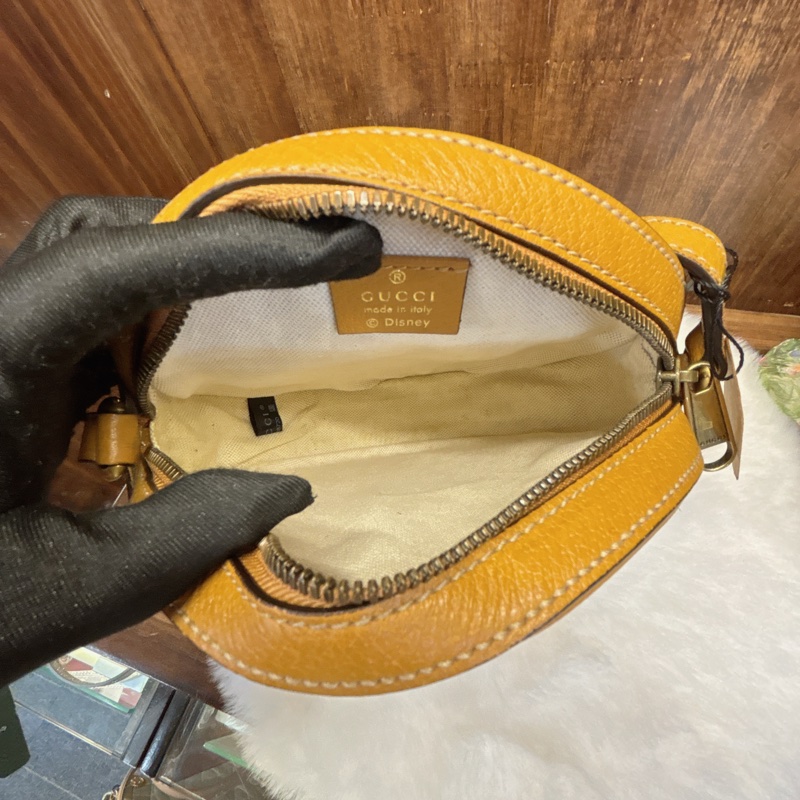 Gucci x Disney 米奇圓形斜挎包-5