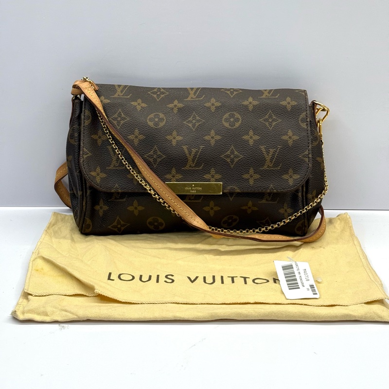 LOUIS VUITTON 路易威登 老花鍊條肩背包FAVOURITE MM M40718-2