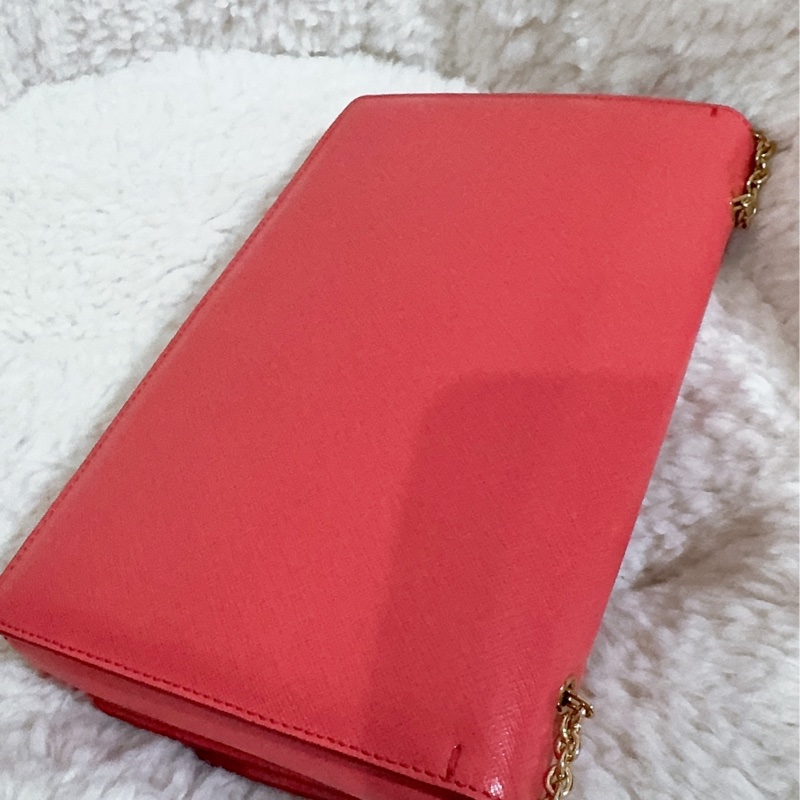 未使用經典Salvatore Ferragamo鏈條包-18