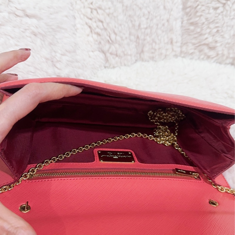 未使用經典Salvatore Ferragamo鏈條包-32