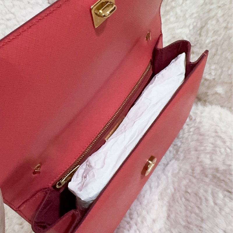 未使用經典Salvatore Ferragamo鏈條包-52