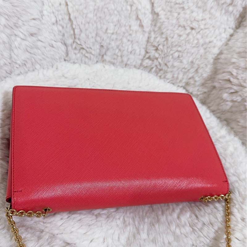 未使用經典Salvatore Ferragamo鏈條包-55