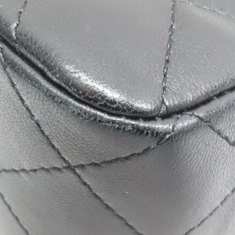 黑色 菱格紋 羊皮 COCO 20 鍊帶 肩背包 無卡【CHANEL 香奈兒】 A69900-13