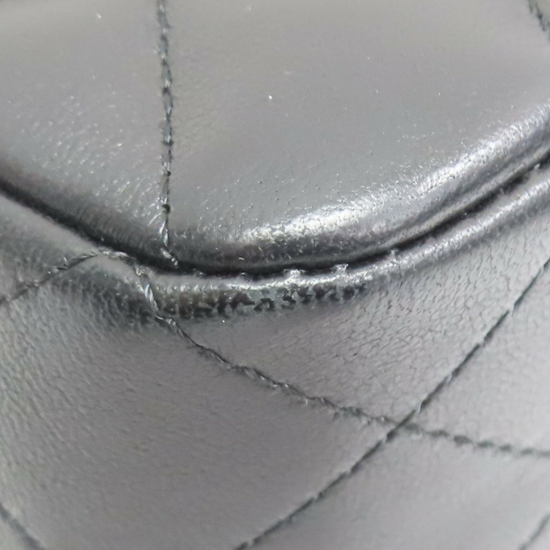 黑色 菱格紋 羊皮 COCO 20 鍊帶 肩背包 無卡【CHANEL 香奈兒】 A69900-14