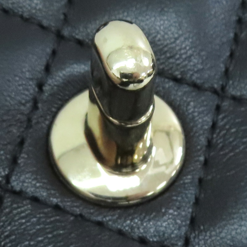 黑色 菱格紋 羊皮 COCO 20 鍊帶 肩背包 無卡【CHANEL 香奈兒】 A69900-16