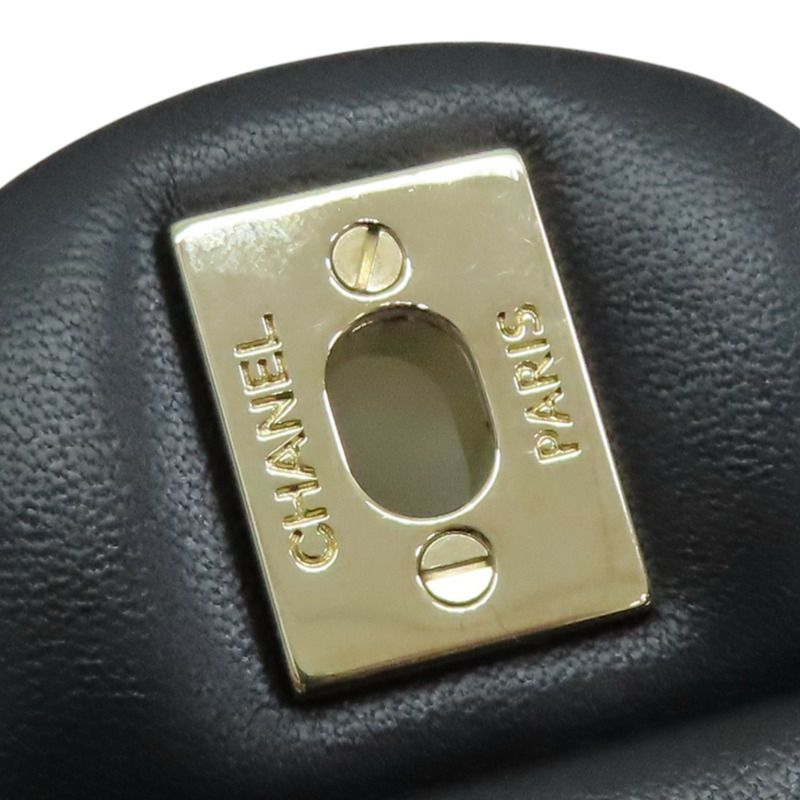 黑色 菱格紋 羊皮 COCO 20 鍊帶 肩背包 無卡【CHANEL 香奈兒】 A69900-17