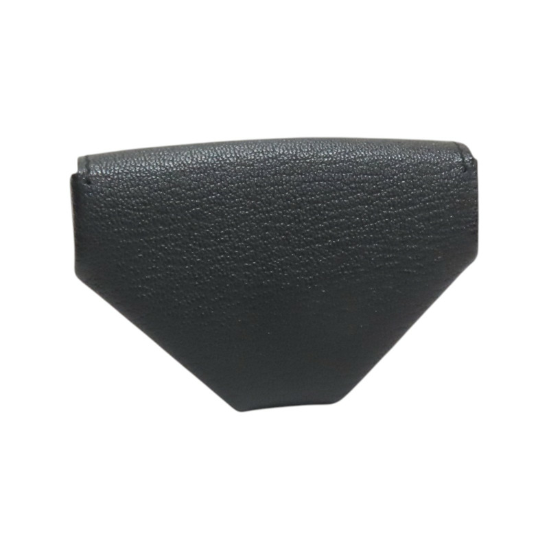 黑色 Chevre皮革 Le 24 硬幣盒 零錢包 Y刻【HERMES 愛馬仕】 043103CK-1