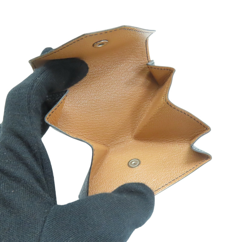 黑色 Chevre皮革 Le 24 硬幣盒 零錢包 Y刻【HERMES 愛馬仕】 043103CK-4