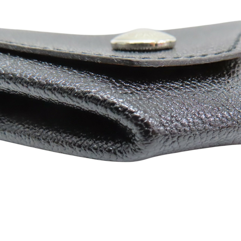 黑色 Chevre皮革 Le 24 硬幣盒 零錢包 Y刻【HERMES 愛馬仕】 043103CK-7